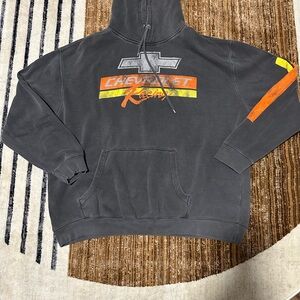 Urban Outfitters Gray Chevrolet Racing Hoodie